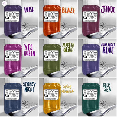 Sue's Hues Porcelain Paint Bundles (additional 10% off)