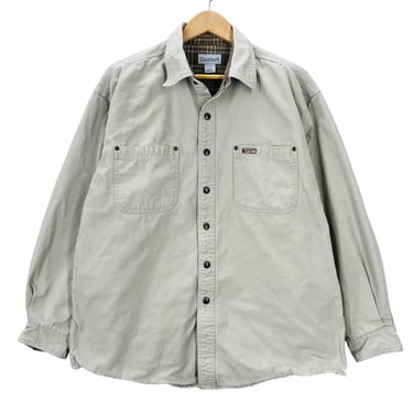 Carhartt S96 Flannel Lined Shirt Jacket Large