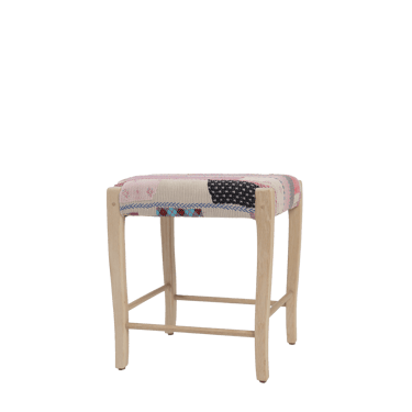 Short Square Stool - 2