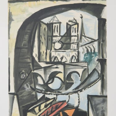 Notre Dame, Pablo Picasso (After), Marina Picasso Estate Lithograph Collection 