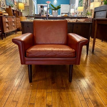 Danish Leather Lounge Chairs- His &#038; Hers