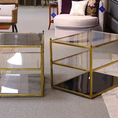 Pair of Two 3-Tiered End Tables