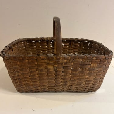 One Handle Wicker Basket