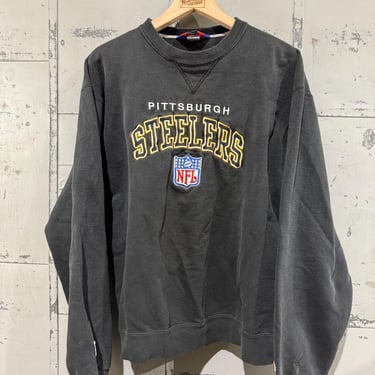 Vintage Pittsburg Steelers Sweatshirt Embroidered Crewneck NFL Gameday 