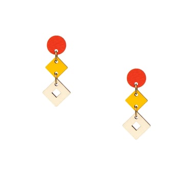 Squares and Circles | Earrings