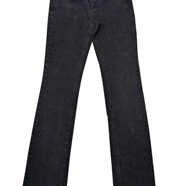 Stella McCartney - Black Low Rise Bootcut Jeans Sz 4