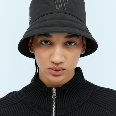 Moncler Grenoble Women Logo Applique Bucket Hat