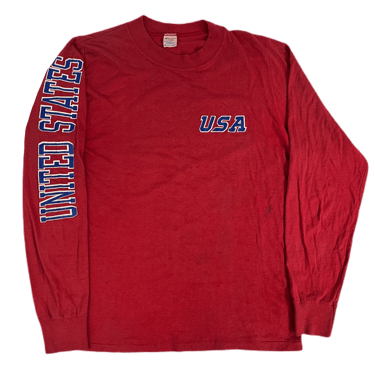 Vintage Champion "United States" Long Sleeve Shirt