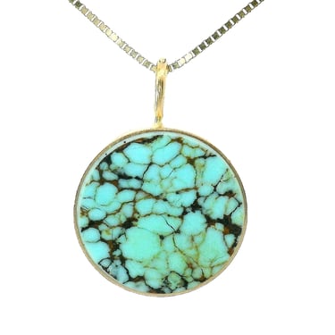 The Circ Necklace - No. 8 Turquoise