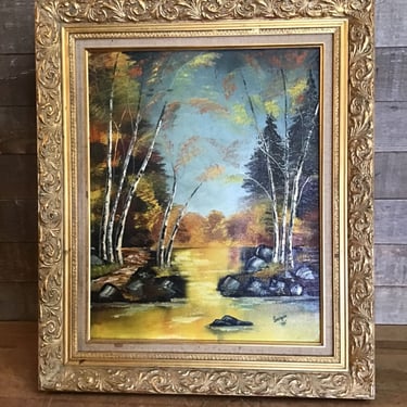 Original Painting in Wood Frame (Tacoma)