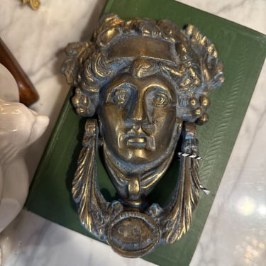 Brass Goddess Door Knocker