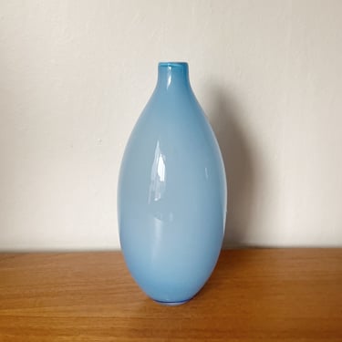 Sky Blown Glass Vase