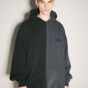 Vetements Men Split Cut-Up Hooded Sweatshirt