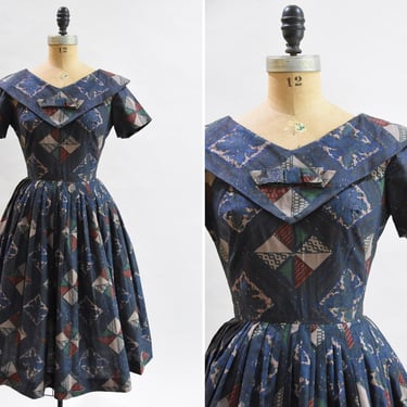 1950s Fly A Kite dress 