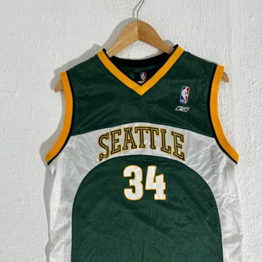 Y2K Seattle SuperSonics Ray Allen #34 Jersey Sz. L (Y)