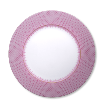 Lace Charger Plate | Pink