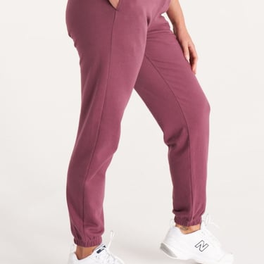 The Standard Stitch The Sweatpant - Plum