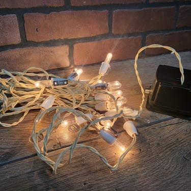 Vintage SA Firefly Twinkle Lite String Christmas Lights 