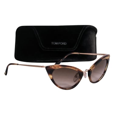 Tom Ford - Tortoise Shell Cat Eye Sunglasses