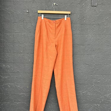 Orange High Waisted Trousers