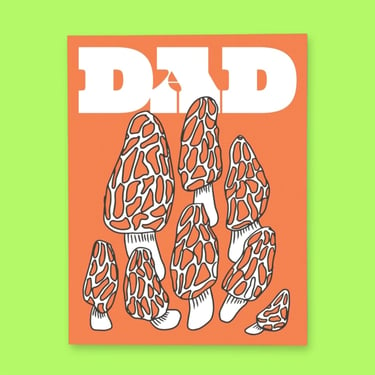 Dad Mushroom Father’s Day Card Father's Day