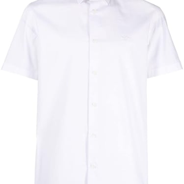 Burberry Men Ekd Logo Cotton Shirt