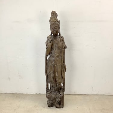 Vintage Goddess Guan Yin Sculpture- Austin Productions 