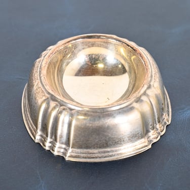 English Art Deco Silverplate Ashtray or Catchall Tray