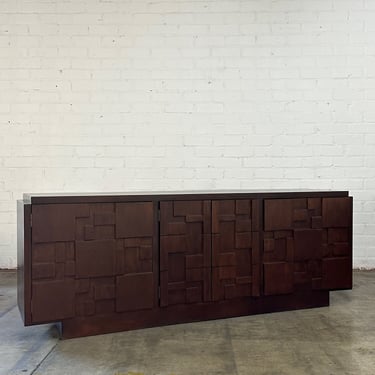 Brutalist style credenza 