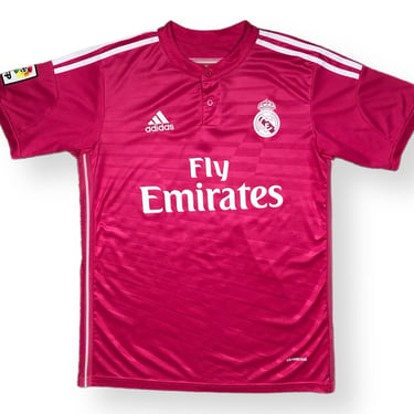 2014 Adidas Real Madrid Futbol/Soccer Pink Climacool Jersey Size Medium/Large 