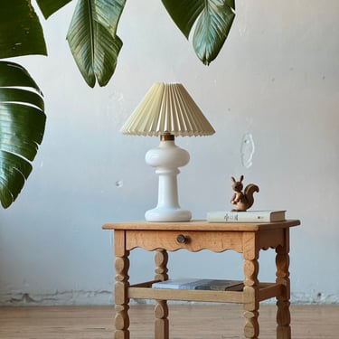 Oak Side Table by Henning Kjaernulf