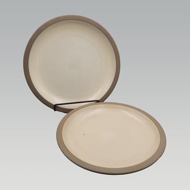Heath Ceramics Rim Line Sandalwood Dinner Plate, 11-1/2