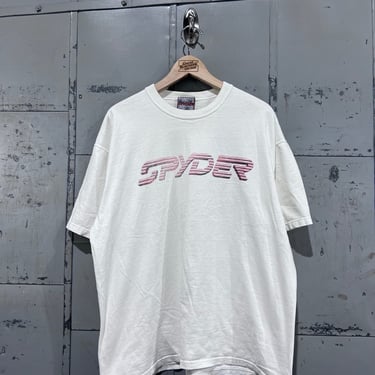 Size XL 90s spyder us ski team  graphic t shirt 