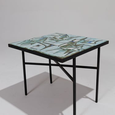 TABLE BASSE EN CÉRAMIQUE, 1950s