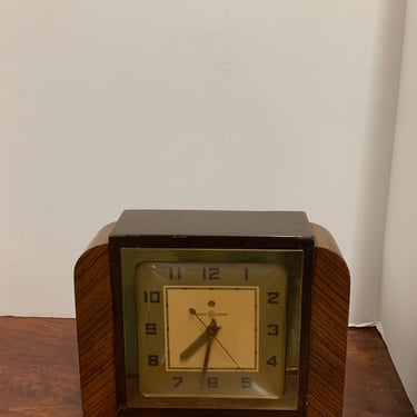 1940s Tuscan Mantle Clock 