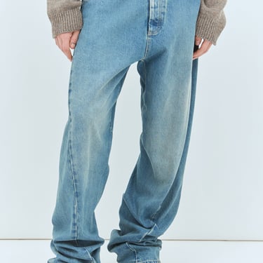 Maison Margiela Men Diagonal Seam Jeans