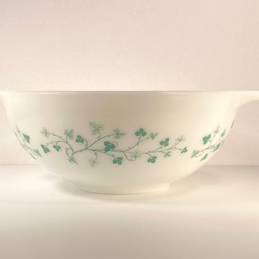 Pyrex Green Ivy #444 Mixing / Chip Bowl - 1964 Promotional 