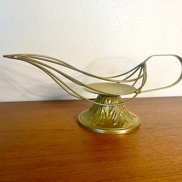 Large Metallic Genie Candle Holder 