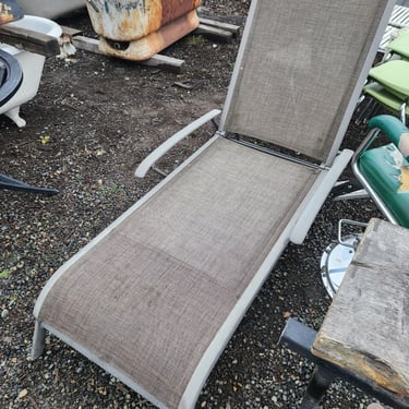 Outdoor Folding Lounge Chair 30W x 43H x 56D