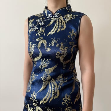 slim fit dress slacks Fengqi Jinhuang Gilt Bead Embroidery French Court Dress – New Chinese Style main image 1