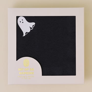 Ghost Beverage Napkin - Set of 20