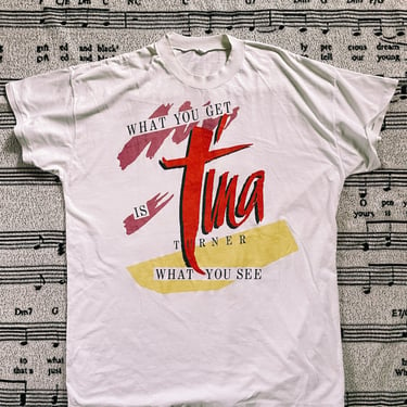 Vintage “Tina Turner” Concert Tshirt