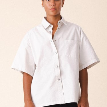 Oversized Work Shirt - Oyster