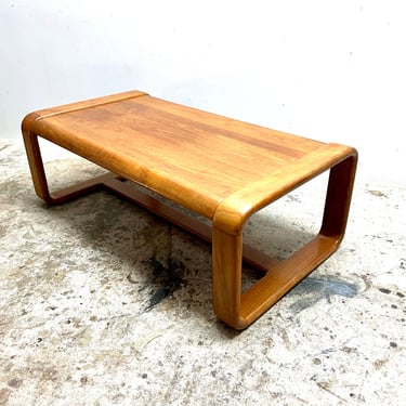 Vintage 60s Danish Modern Teak Coffee Table by FBJ Møbler 