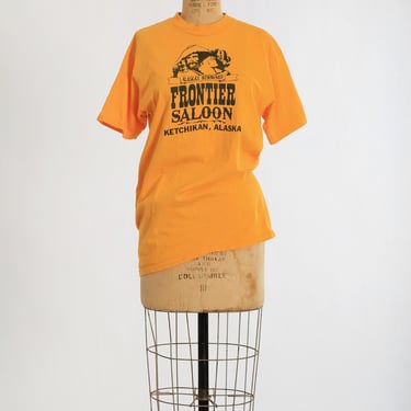 Vintage 70s Alaska's renewed frontier saloon T-Shirt 