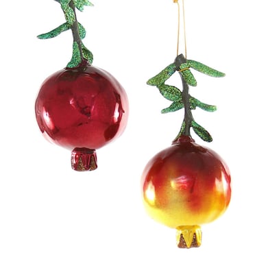 Orchard Pomegranate Ornaments