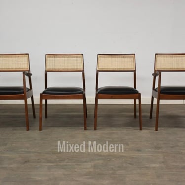 Refinished Jens Risom Playboy Dining Chairs - Set of 4 