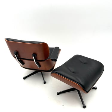 Miniature Eames Lounge Chair & Ottoman by Vitra