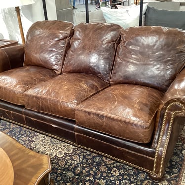 Alexander Taylor Leather Sofa