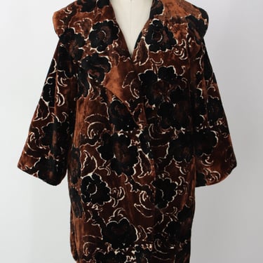 1960s Floral Tapestry Coat*